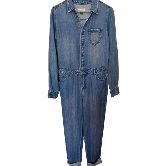 Universal Thread Denim Jumpsuit, Women's Size 2 - Picture 5 of 9